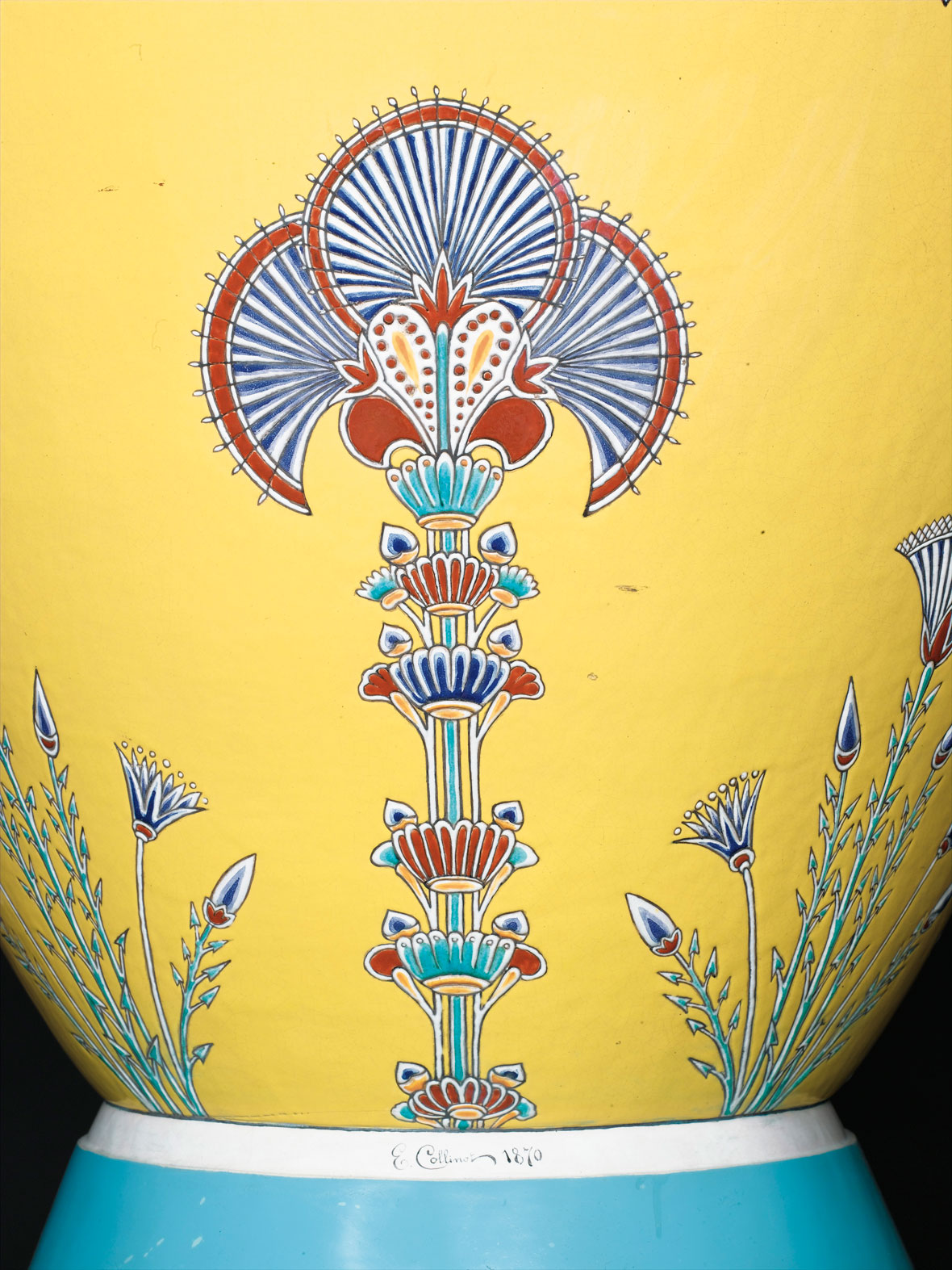 Monumental Collinot Vase